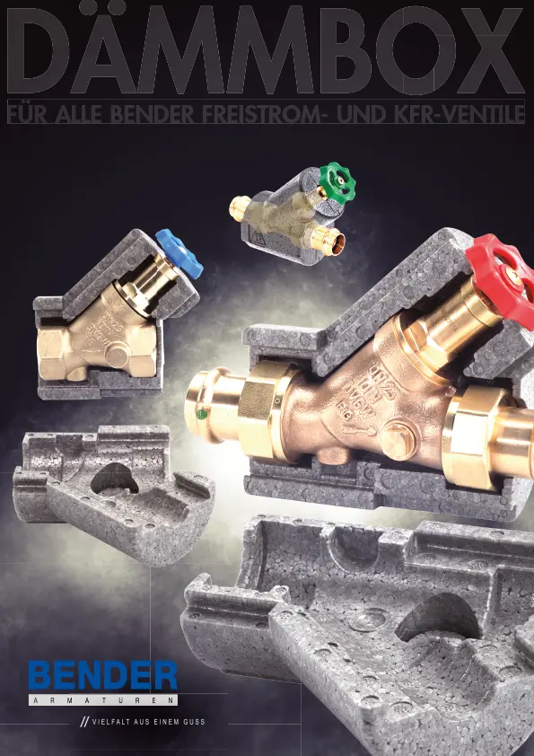 Prospekt Bender D&auml;mmbox