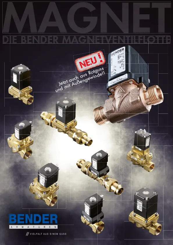 Prospekt Bender Magnetventile
